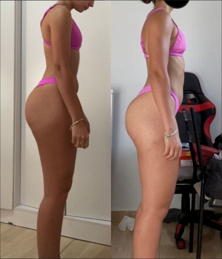 Antes e depois de aluno da PR Team